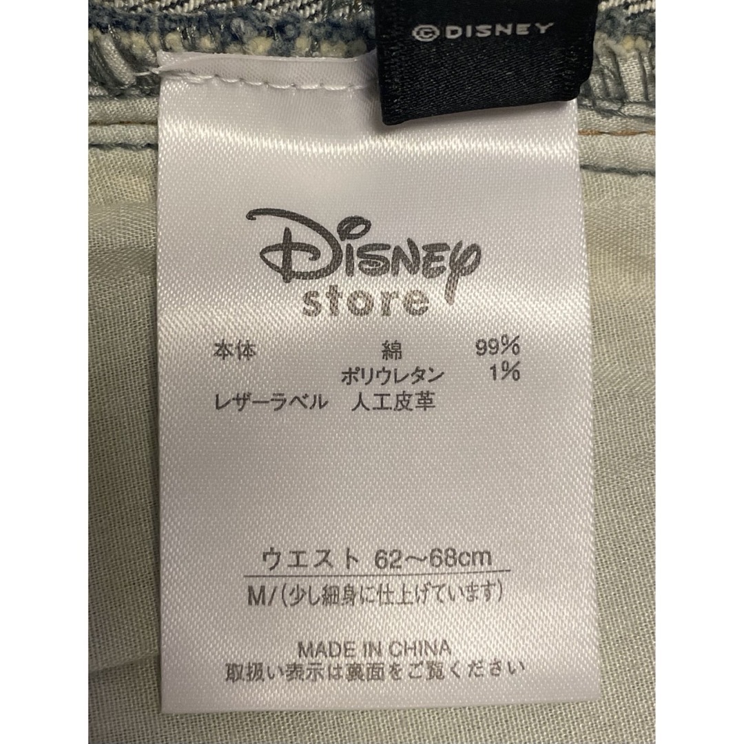 Disney(ディズニー)の【1回着用】ディズニー　デニム　スカート　重ね着可能 レディースのスカート(ひざ丈スカート)の商品写真