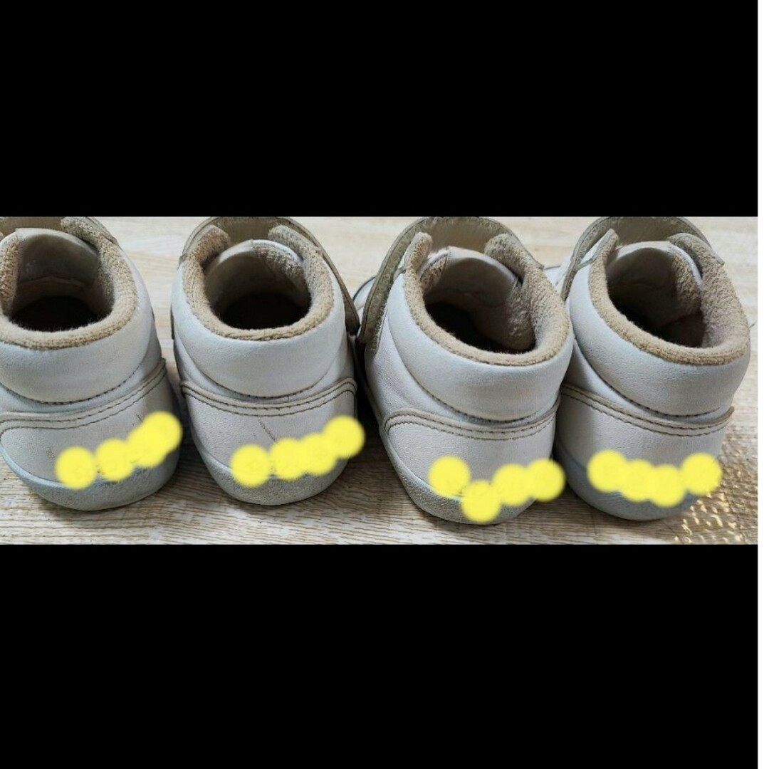 MOONSTAR (ムーンスター)のムーンスター　13cm　双子 キッズ/ベビー/マタニティのベビー靴/シューズ(~14cm)(スニーカー)の商品写真