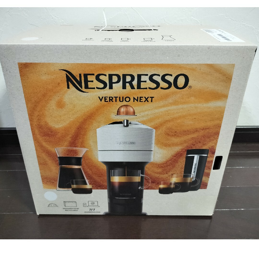 NESPRESSO - ヴァーチュオ 白 カプセル式 Nespressoの通販 by にーな's