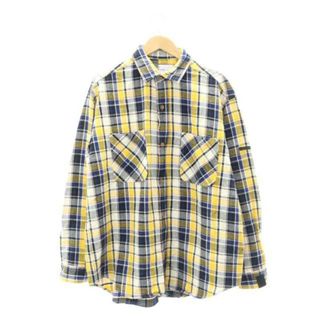 エヌハリウッド(N.HOOLYWOOD)のN.HOOLYWOOD BIC MAC SHIRT カジュアルシャツ L 黄(シャツ)