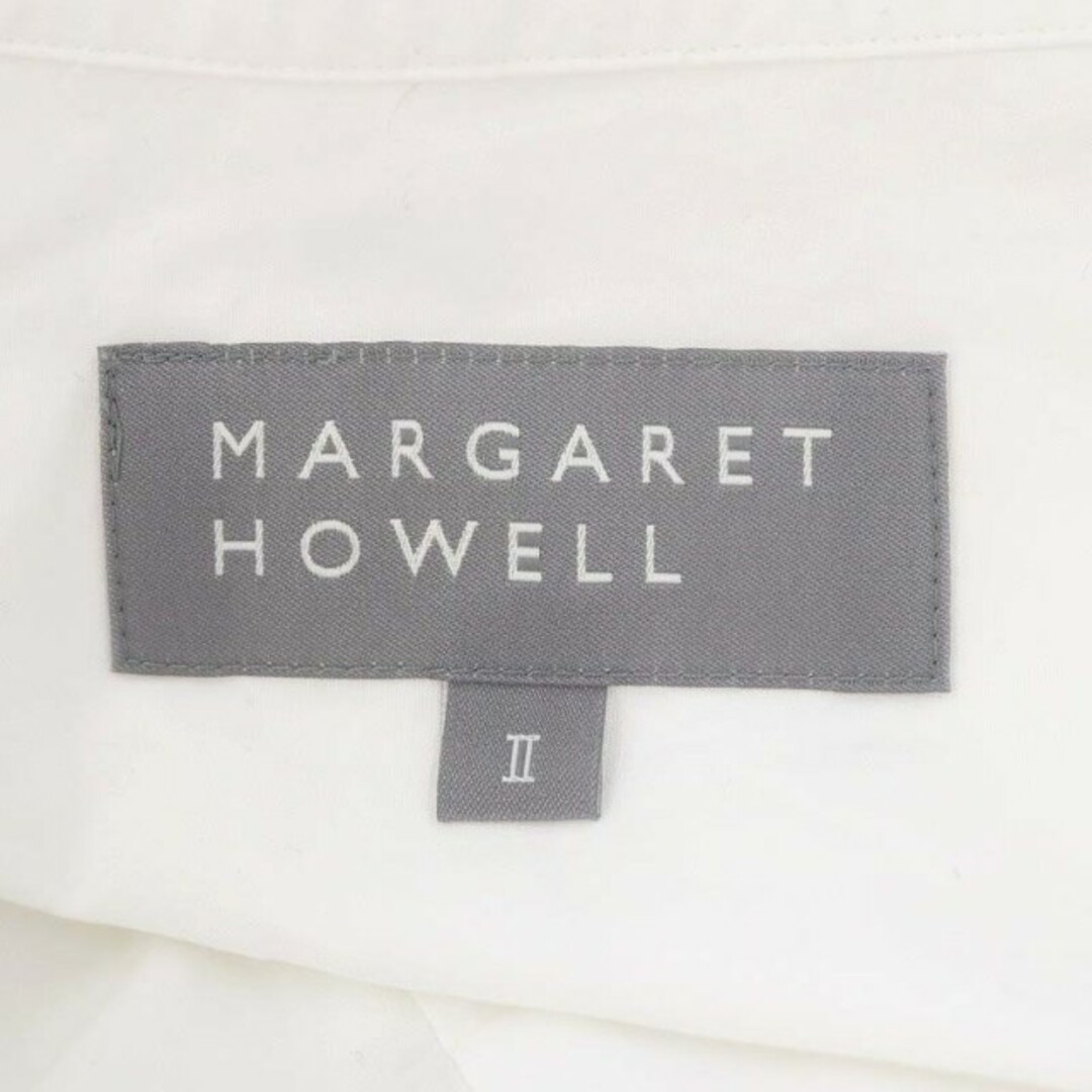 MARGARET HOWELL(マーガレットハウエル)のマーガレットハウエル MATT ORGANICCOTTON POPLIN シャツ レディースのトップス(シャツ/ブラウス(長袖/七分))の商品写真