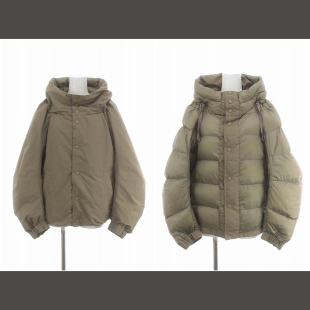 qualite(カリテ)のカリテ 23AW 2WAY ショートリバーダウン ジャケット アウター 36 レディースのジャケット/アウター(ダウンジャケット)の商品写真