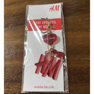 エイチアンドエム(H&M)の【非売品】H&M開店記念　ストラップ(ノベルティグッズ)