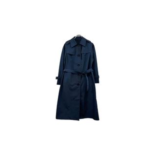 90's Made in ENGLAND Aquascutum blue trench coat アクアスキュータム トレンチコート ブルー メンズ ヴィンテージ 6(トレンチコート)