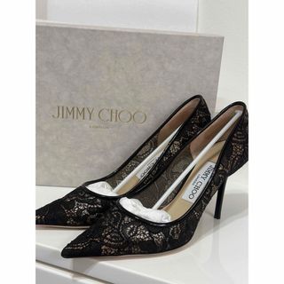 ジミーチュウ(JIMMY CHOO)の【jimmy choo】パンプス　ヒール　総レース(ハイヒール/パンプス)