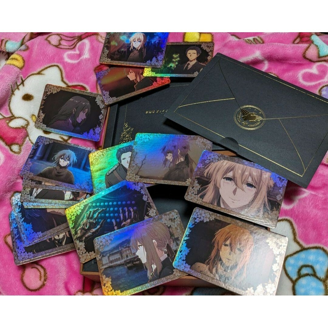 ヴァイオレットエヴァーガーデン　激レア　カード　セット エンタメ/ホビーのアニメグッズ(その他)の商品写真