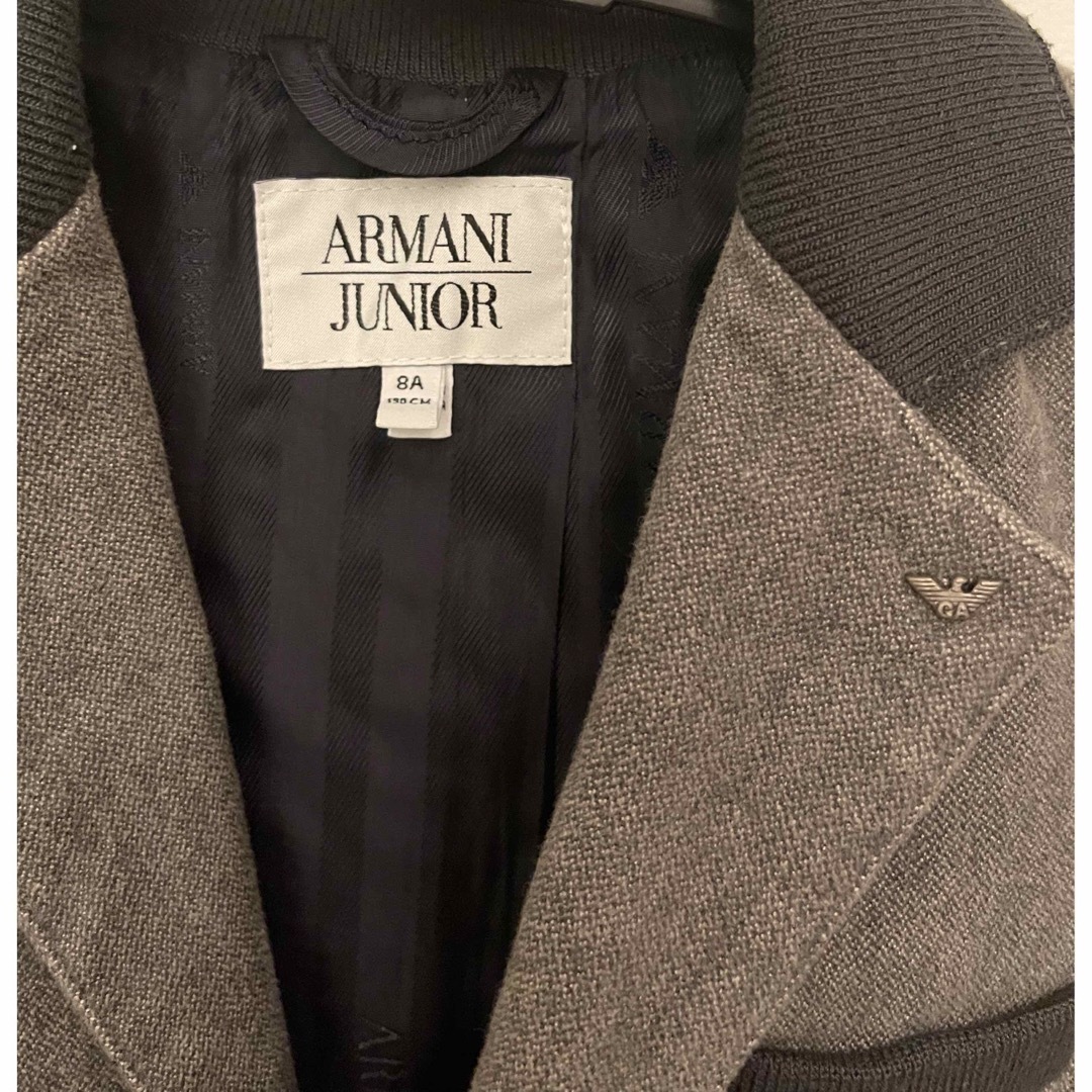 ARMANI JUNIOR(アルマーニ ジュニア)のARMANI JUNIOR ジャケット　8歳 キッズ/ベビー/マタニティのキッズ服男の子用(90cm~)(ジャケット/上着)の商品写真