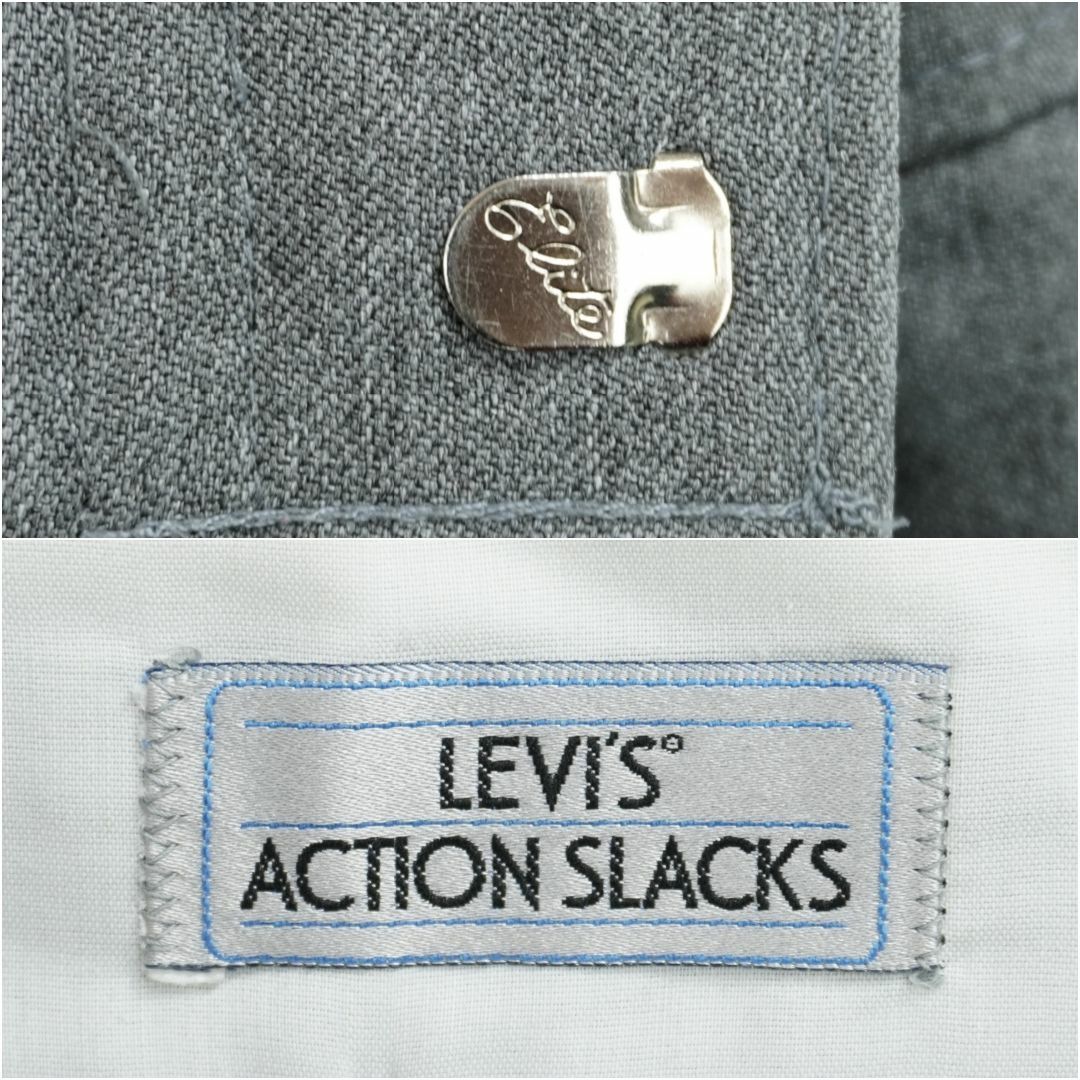 Levi's(リーバイス)のLevi's ACTION SLACKS GRAY 1990s W33.5 メンズのパンツ(スラックス)の商品写真