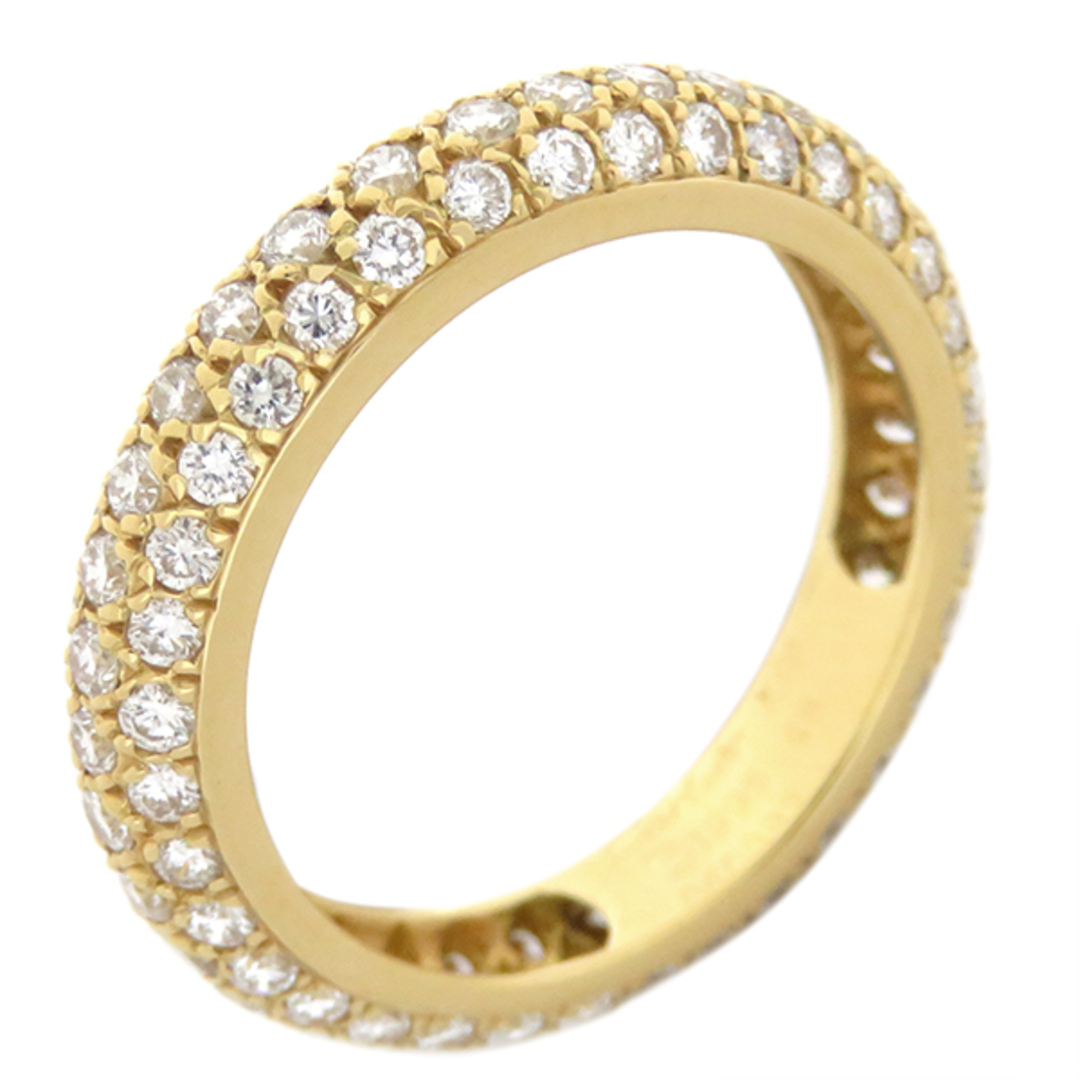 Cartier(カルティエ)のカルティエ Cartier リング 指輪 ミミスター フルパヴェリング K18YG ダイヤモンド イエローゴールド #48(JP8) 750 WG 18金 18K 【中古】 レディースのアクセサリー(リング(指輪))の商品写真