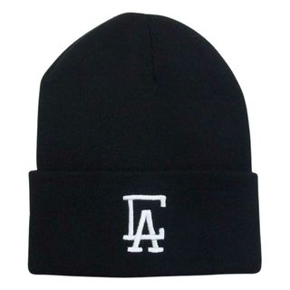 STANDARD CALIFORNIA スタンダードカリフォルニア CALIFOLKS Beanies ロゴ ビーニー ニット キャップ ブラック系【美品】【中古】