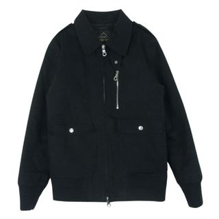 バックボーン(BACKBONE)のBACKBONE バックボーン 12AW BB12FW-B11 GORE-TEX ゴアテックス ボンバー ジャケット コットン 日本製 ブラック系 S【中古】(その他)