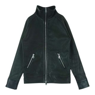 BACKBONE - BACKBONE バックボーン 07AW BB07FW-C02 ディアスキン レザー ジャケット リバーシブル ハイネック ジャケット ブラック系 M【中古】