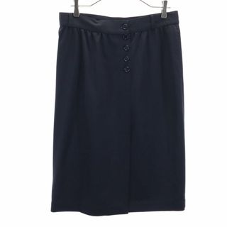 Chloe - クロエ フランス製 ロング丈 ラップスカート ブラック系 Chloe レディース 古着 【240318】