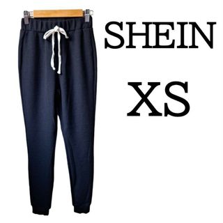 シーイン(SHEIN)のシーイン ジョガーパンツ 寝間着 ルームウェア 部屋着 ブラック 黒 XS(ルームウェア)