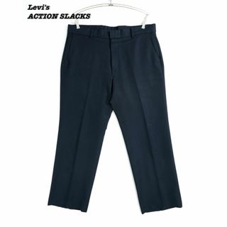 Levi's - Levi's ACTION SLACKS NAVY 1990s W37の通販 by Loki 