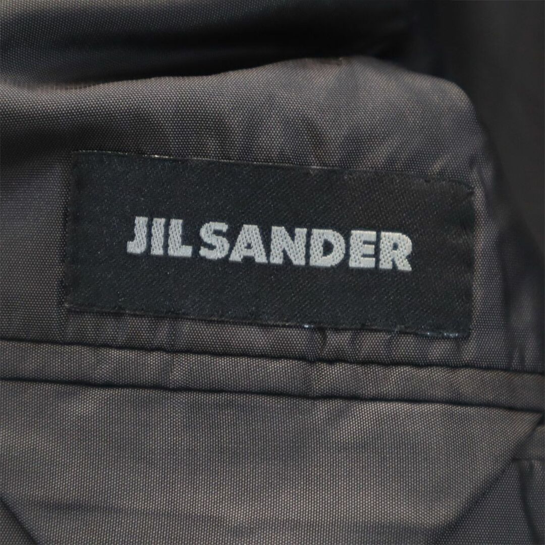 Jil Sander(ジルサンダー)のジルサンダー テーラーメイド ストライプ スーツ セットアップ 48 グレー系 JIL SANDER ボタンフライ メンズ 【中古】  【240221】 メンズのスーツ(セットアップ)の商品写真
