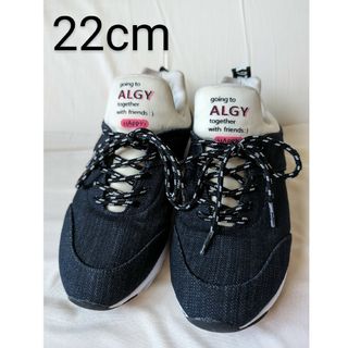 ALGY - ☆値下げしました☆ALGY　スニーカー　スリッポン　22cm