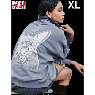 エイチアンドエム(H&M)の新品 H&M × ニルヴァーナ NIRVANA スウェット XL(トレーナー/スウェット)