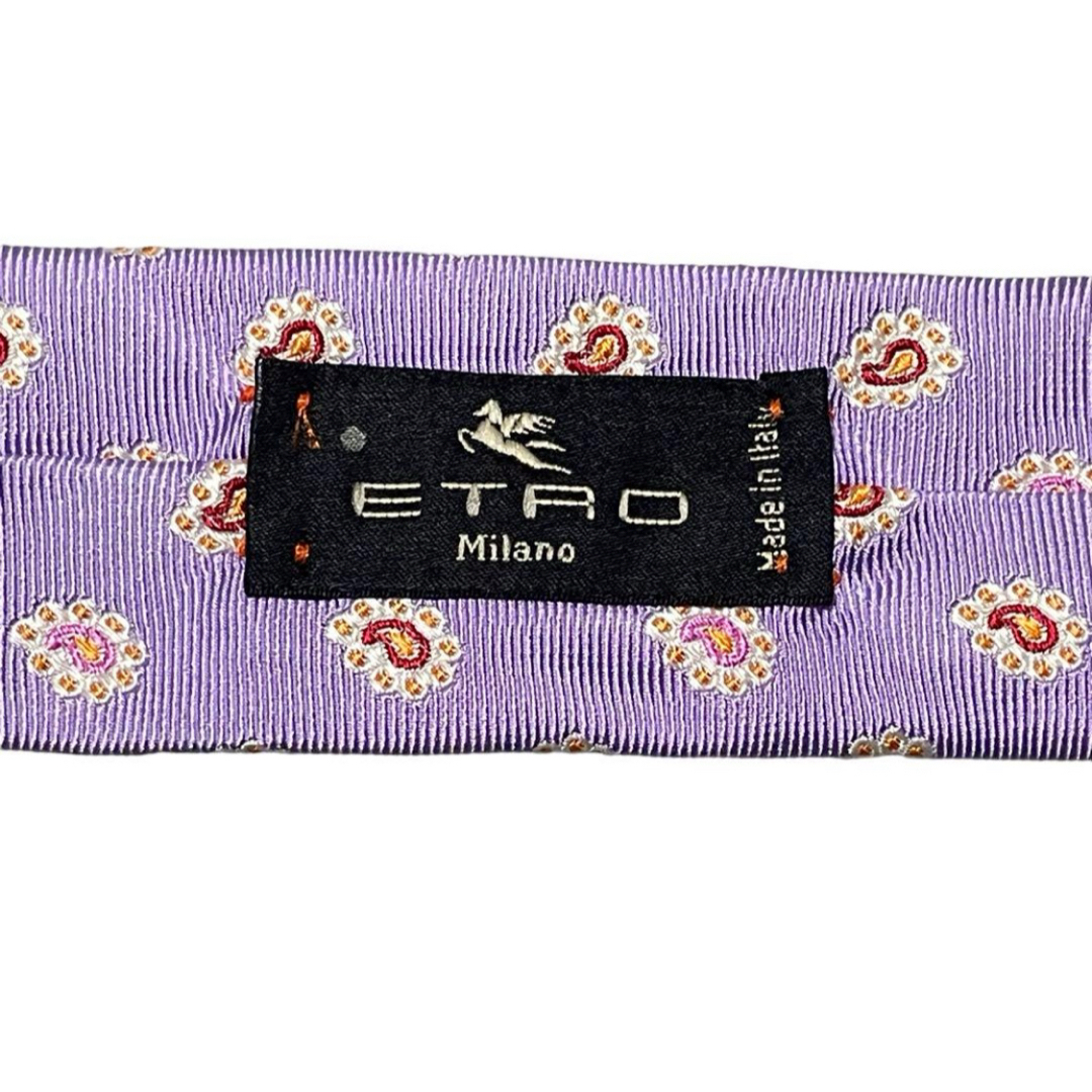 ETRO(エトロ)の良品　ETRO ネクタイ　ペイズリー　肉厚　光沢　ジャガード　シルク100 % メンズのファッション小物(ネクタイ)の商品写真