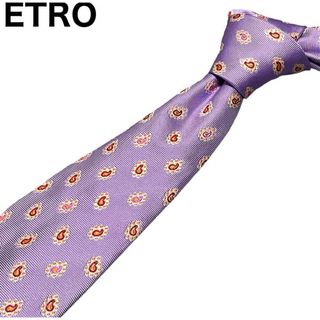 エトロ(ETRO)の良品　ETRO ネクタイ　ペイズリー　肉厚　光沢　ジャガード　シルク100 %(ネクタイ)