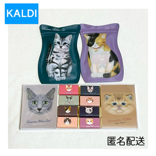 KALDI - 【匿名配送】 KALDI カルディ ねこ チョコ メモ付 送料無料
