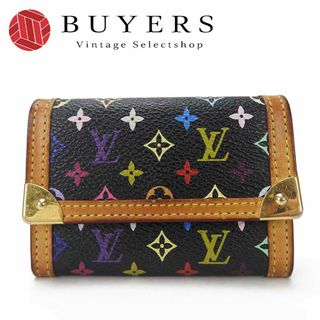 ルイヴィトン(LOUIS VUITTON)の【中古】 ルイ・ヴィトン コインケース ポルトモネプラ M92656 モノグラムマルチカラー ブラック ノワール 小銭入れ 小物 LV レディース 女性 LOUIS VUITTON(コインケース)