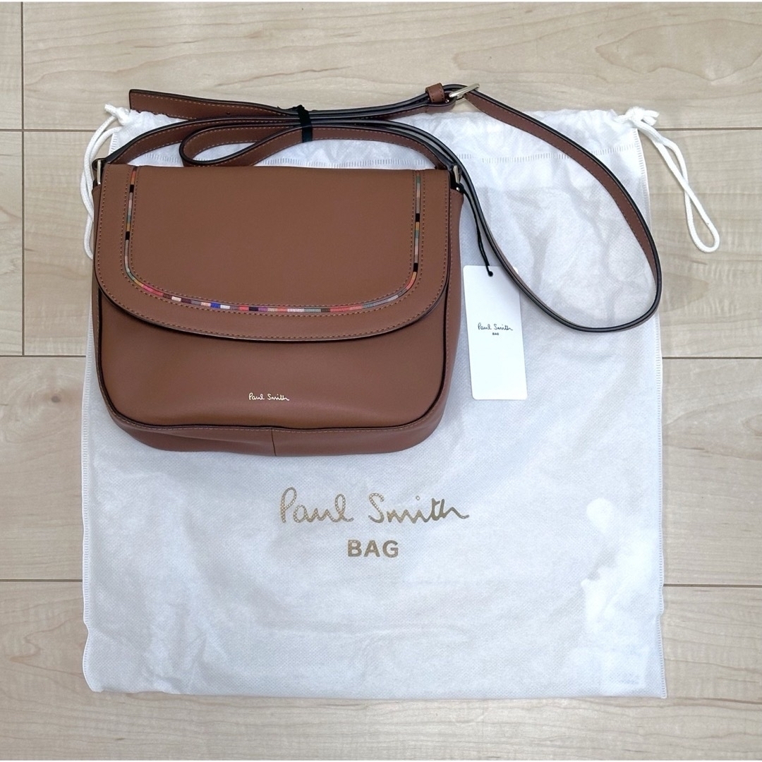 Paul Smith(ポールスミス)のPaul Smith スワールインセット フラップショルダーバッグ レディースのバッグ(ショルダーバッグ)の商品写真