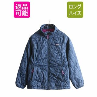 パタゴニア(patagonia)の18年製 パタゴニア ナノパフ ジャケット キッズ M 140cm 子供 PATAGONIA 中綿 ナイロン キルティング アウトドア ジャンパー フルジップ(ジャケット/上着)