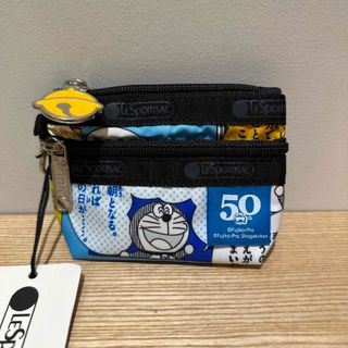 レスポートサック(LeSportsac)のレスポートサック　ドラえもん　2段　ポーチ  コインケース(コインケース)