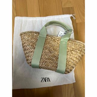 ザラ(ZARA)のZARA カゴバック(かごバッグ/ストローバッグ)