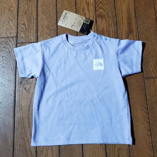 ザノースフェイス(THE NORTH FACE)のザノースフェイス◎スモールロゴ半袖Tシャツ紫◎90cm(Tシャツ/カットソー)