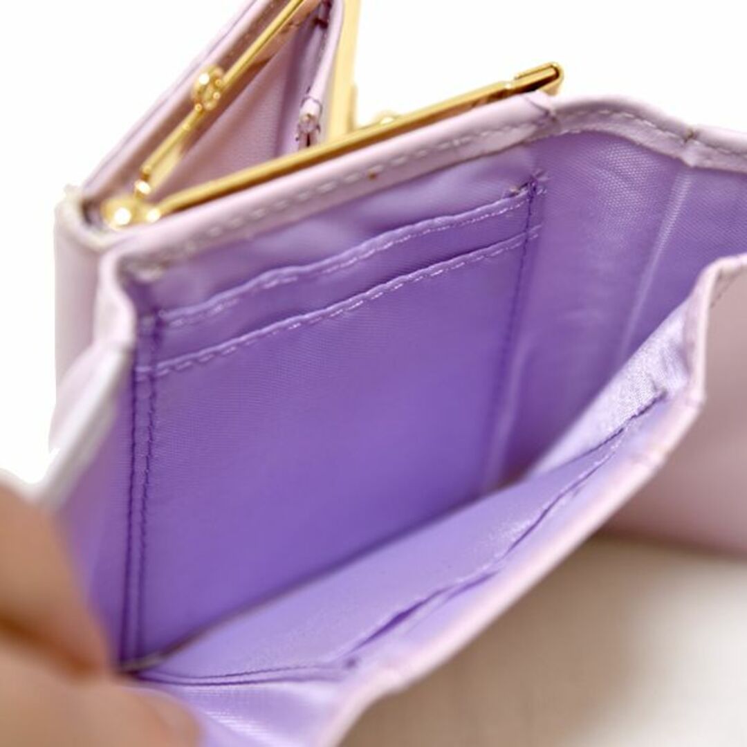 新品 Marsal コンパクトウォレット がま口 折り財布 ピンク かわいい レディースのファッション小物(財布)の商品写真