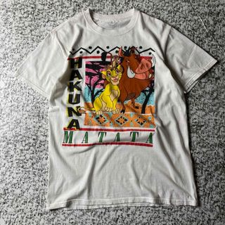 ディズニー(Disney)の【スペシャル】ライオンキング　ハクナマタタ　オフィシャルプリントTシャツ(Tシャツ/カットソー(半袖/袖なし))