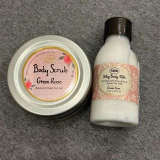 サボン(SABON)のSABON Green Rose スクラブ＆ボディミルク(ボディスクラブ)