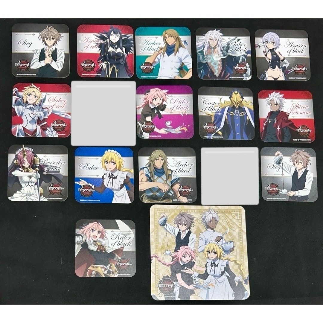Fate Apocrypha セガコラボカフェ コースターの通販 by 四葉's Fate Apocrypha セガコラボカフェ コースターの通販 by 四葉's
