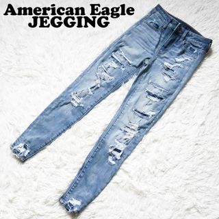 アメリカンイーグル(American Eagle)のAmerican Eagle JEGGING ジェギング スキニーデニムパンツ(デニム/ジーンズ)