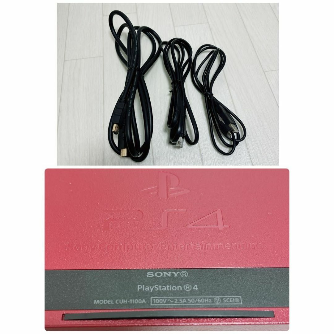 SONY(ソニー)のSONY PS4 CUH-1100A FF零式 朱雀エディション 限定品 レア エンタメ/ホビーのゲームソフト/ゲーム機本体(家庭用ゲーム機本体)の商品写真