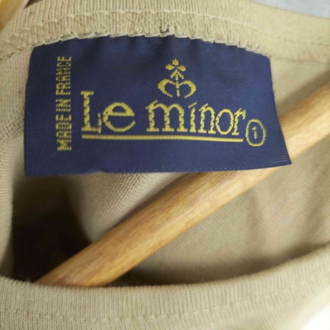 Le Minor(ルミノア)のLe minor(ルミノア) 7分袖カットソー レディース トップス レディースのトップス(カットソー(長袖/七分))の商品写真