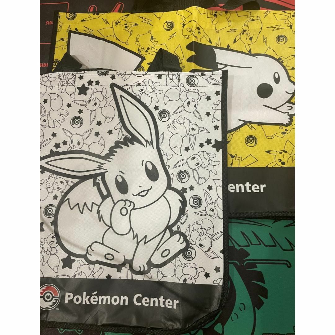 ポケモン(イーブイ・ピカチュウ未使用)WCS2023 横浜 限定ショッパーセット ポケモンセンター横浜 wcs 2023 限定ショッパー ピカチュウ