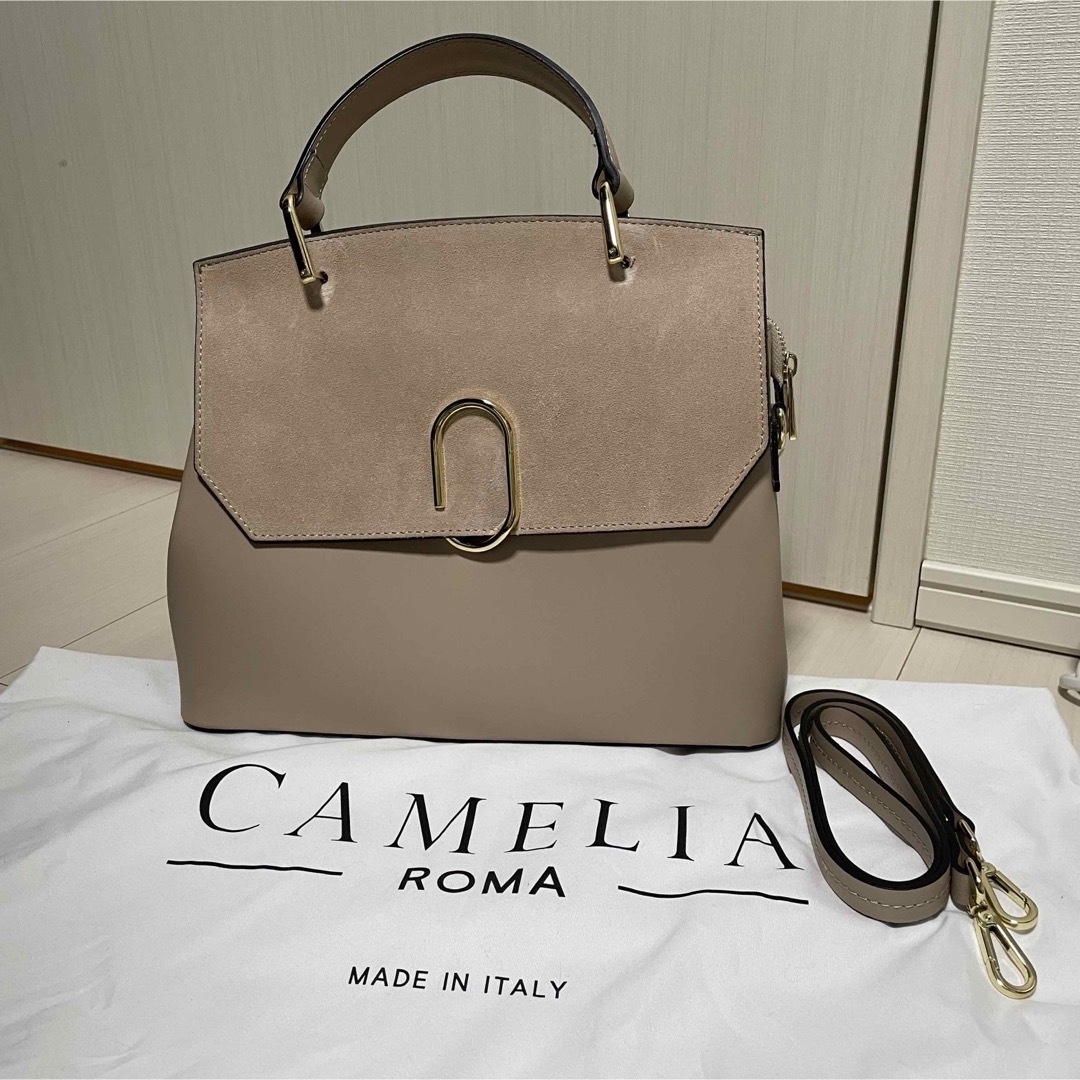 CAMELIA ROMA(カメリアローマ)のカメリアローマ⭐︎レザーハンドバッグ レディースのバッグ(ハンドバッグ)の商品写真