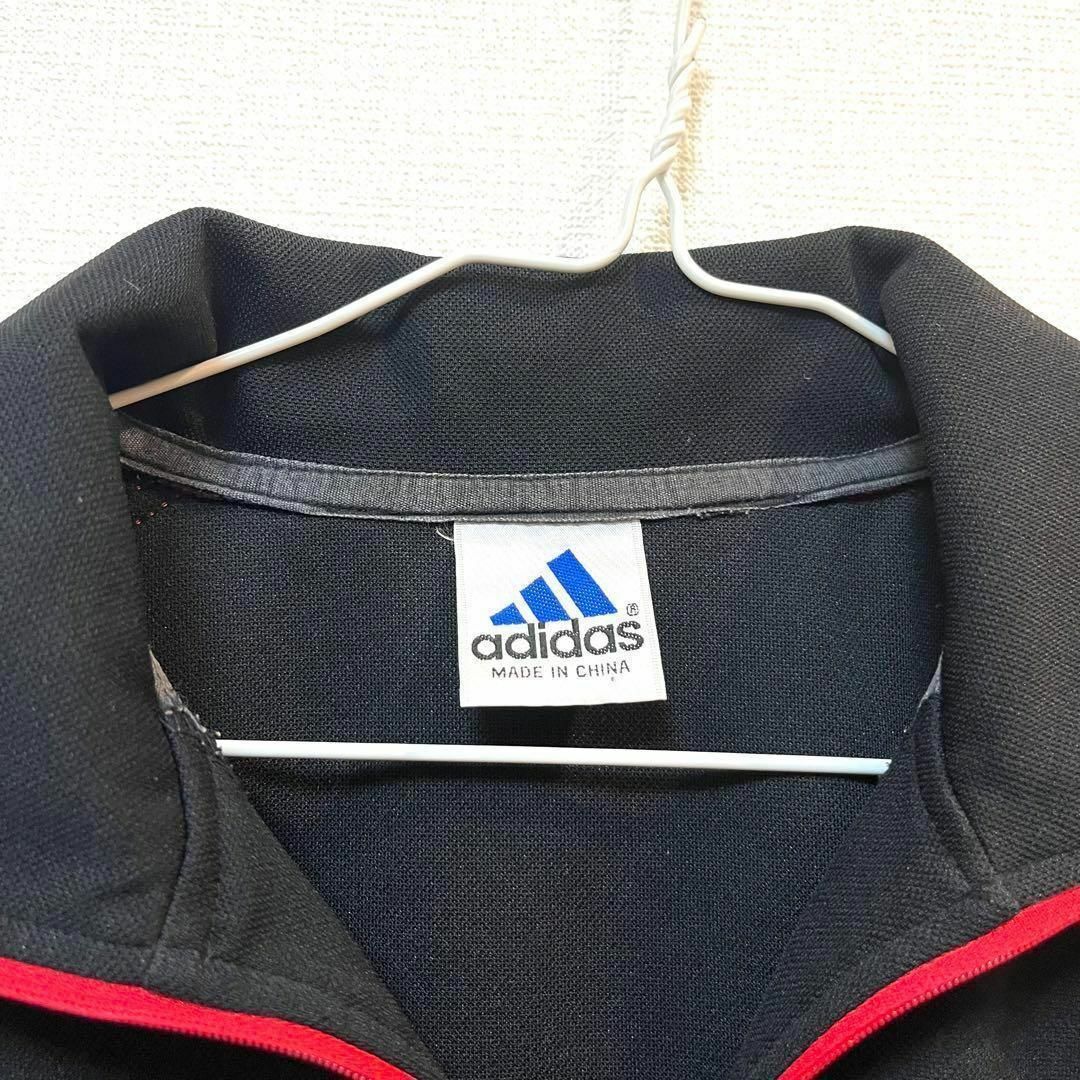 adidas(アディダス)の【美品】adidas(アディダス) 90'S ハーフジップトラックジャケット メンズのトップス(ジャージ)の商品写真