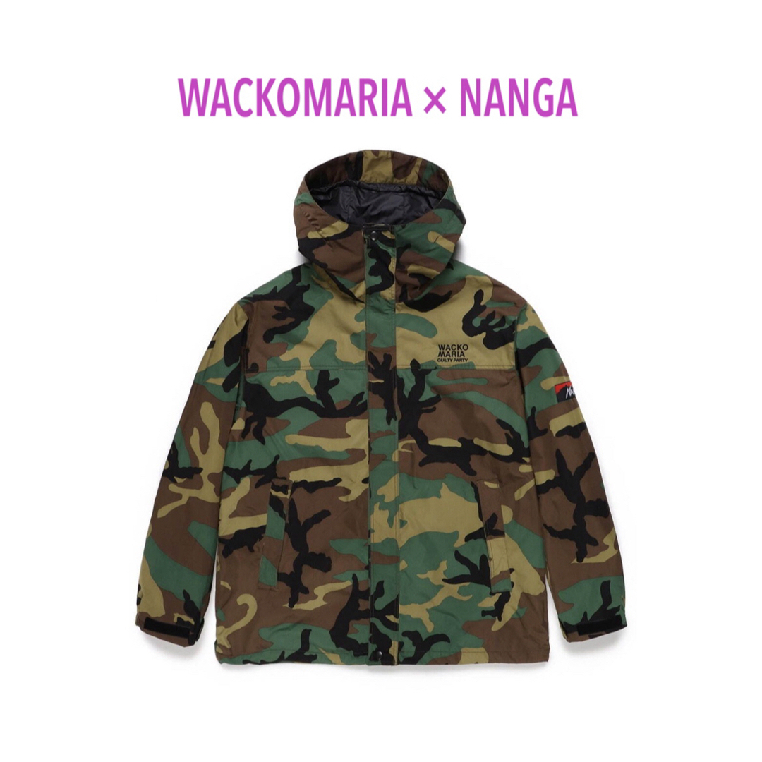 WACKO MARIA(ワコマリア)のNANGA ナンガ WACKOMARIA ワコマリア マウンテン パーカー 迷彩 メンズのジャケット/アウター(マウンテンパーカー)の商品写真