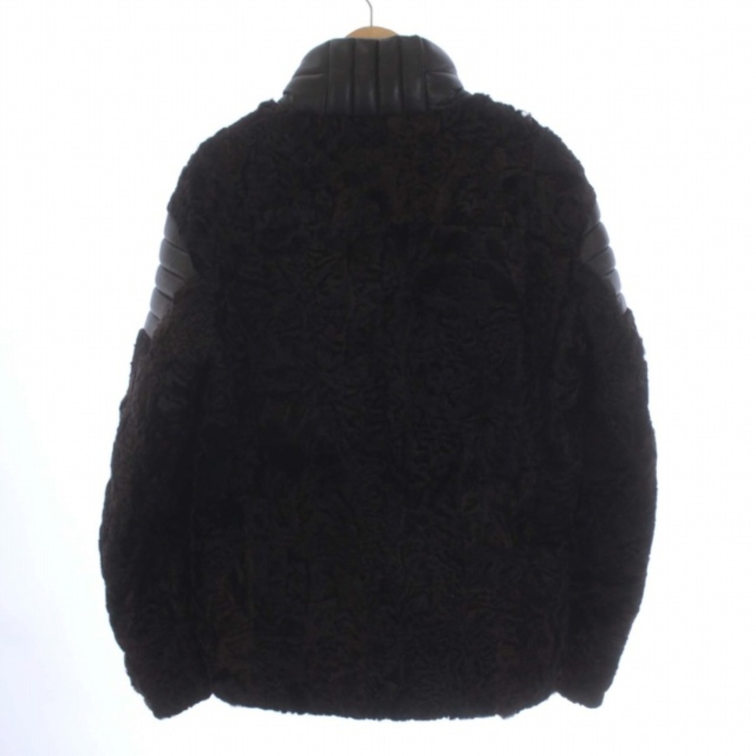 MONCLER(モンクレール)のMONCLER GRENOBLE FOURGS ラムレザー ダウンジャケット メンズのジャケット/アウター(ダウンジャケット)の商品写真