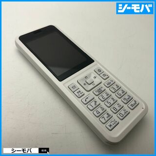 1214 SIMフリー softbank Simply B 701SI 中古 白(携帯電話本体)