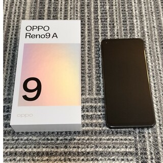 OPPO - 中古　OPPO Reno9 A ナイトブラック 128 GB Y!mobile
