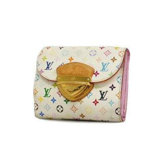 ルイヴィトン(LOUIS VUITTON)の★SALE 【4fc3097】ルイヴィトン 三つ折り財布/モノグラム・マルチカラー/ポルトフォイユジョイ/M60281/ブロン/リッチ【中古】レディース(財布)