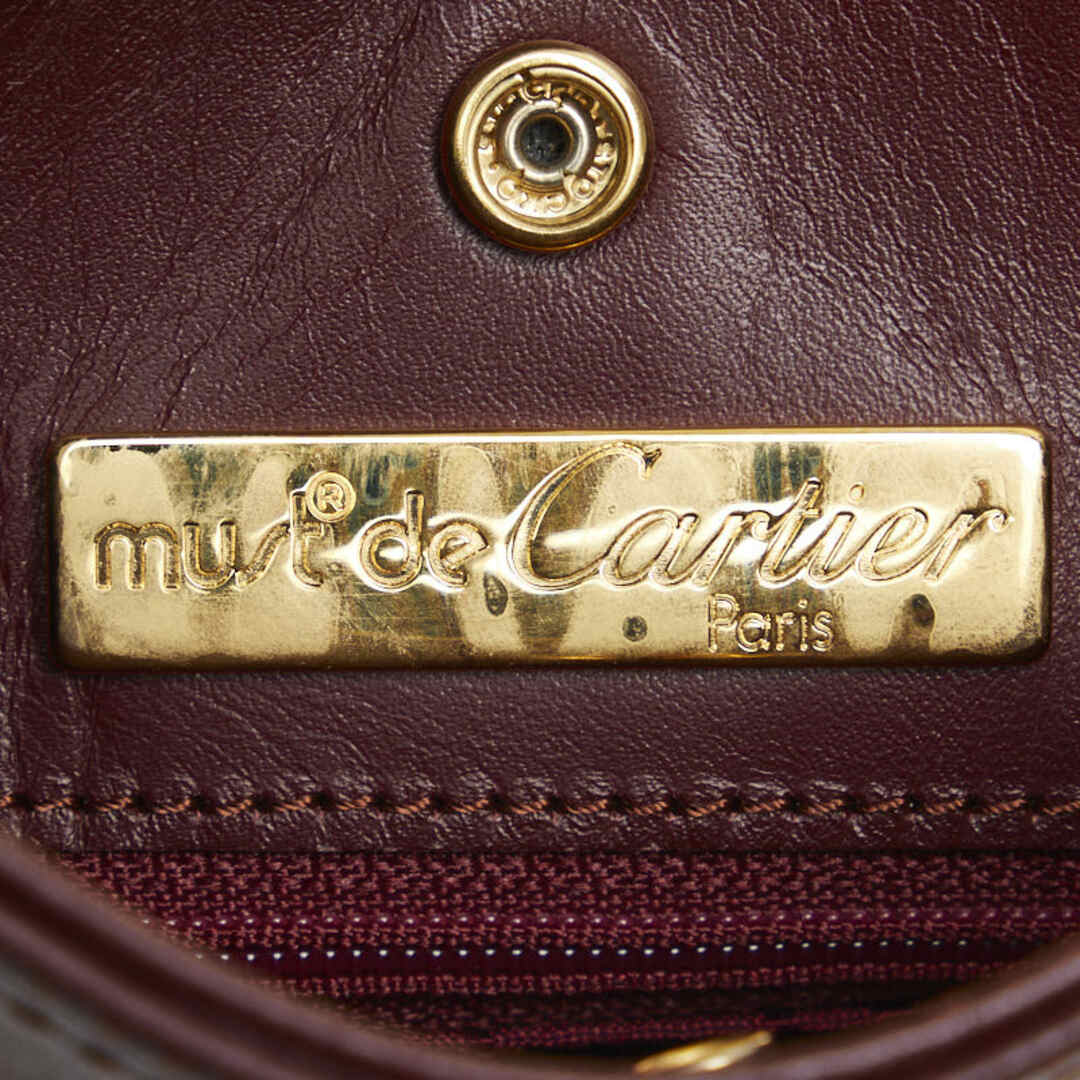 Cartier(カルティエ)の美品 カルティエ マストライン 斜め掛け ショルダーバッグ レザー レディース CARTIER 【222-37775】 レディースのバッグ(ショルダーバッグ)の商品写真