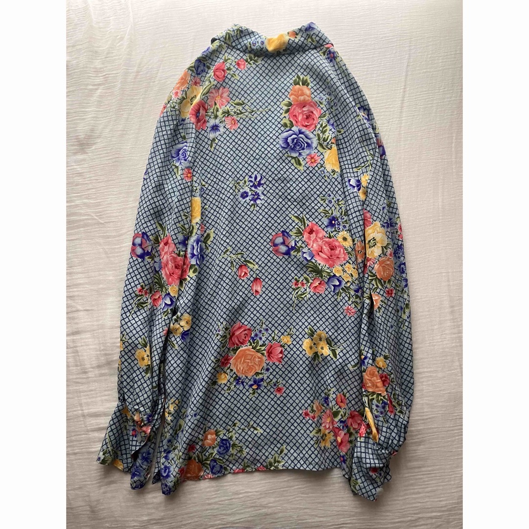 flower(フラワー)のvintage flower silk shirt レディースのトップス(シャツ/ブラウス(長袖/七分))の商品写真