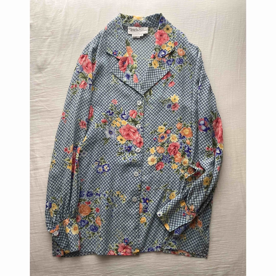 flower(フラワー)のvintage flower silk shirt レディースのトップス(シャツ/ブラウス(長袖/七分))の商品写真