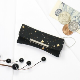 【nig】小さなコインケース マルチミニケース 夜空の星(財布)